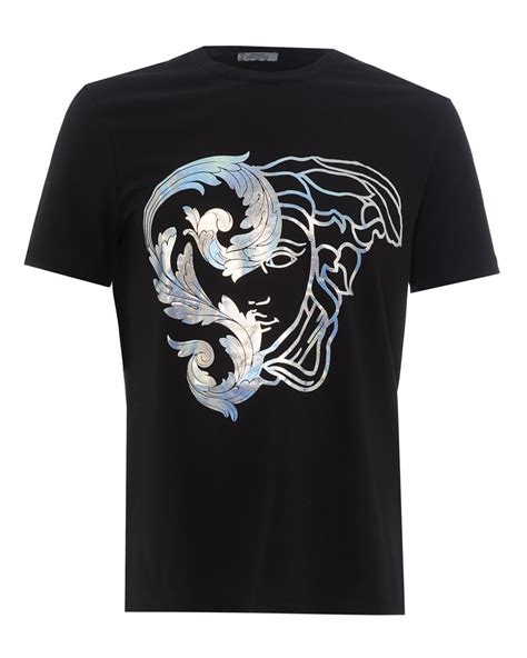 versace collection foil star tee